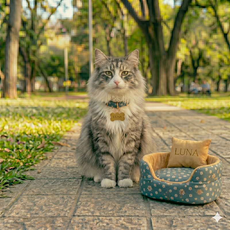 Casitas y camitas para Gatos