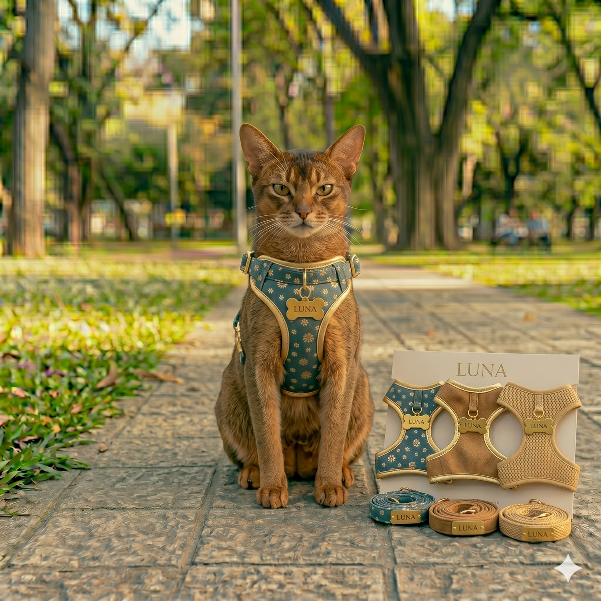 Pecheras y Arnés para Gatos