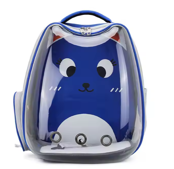 Mochila Transparente para Transporte de Mascotas