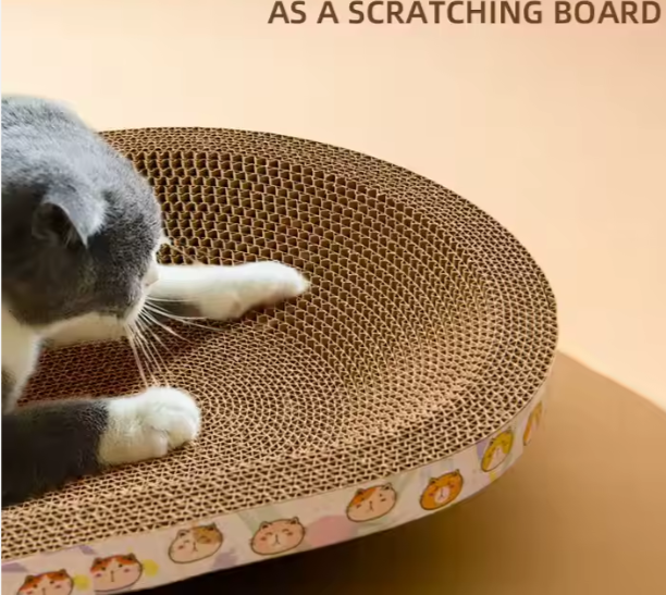 Rascador Grande Ovalado para Gatos