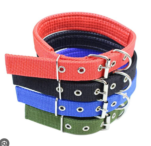 Collar Engomado Rojo con Negro
