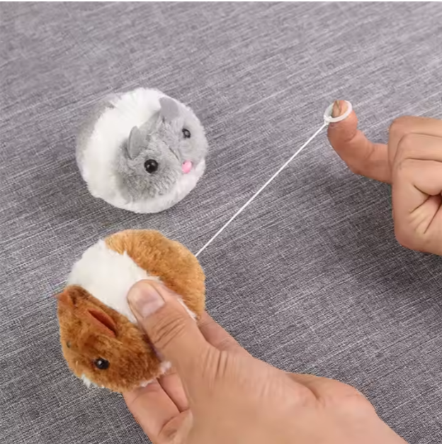 Ratón Vibrador Interactivo para Gato