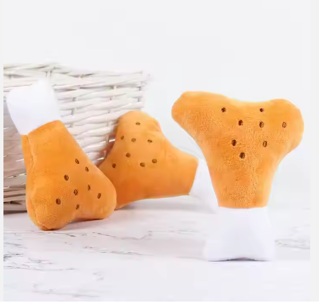 Peluche Pierna para Mascotas