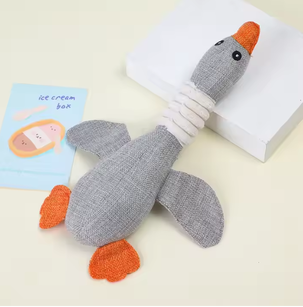 Peluche Tipo Ganso para Mascotas