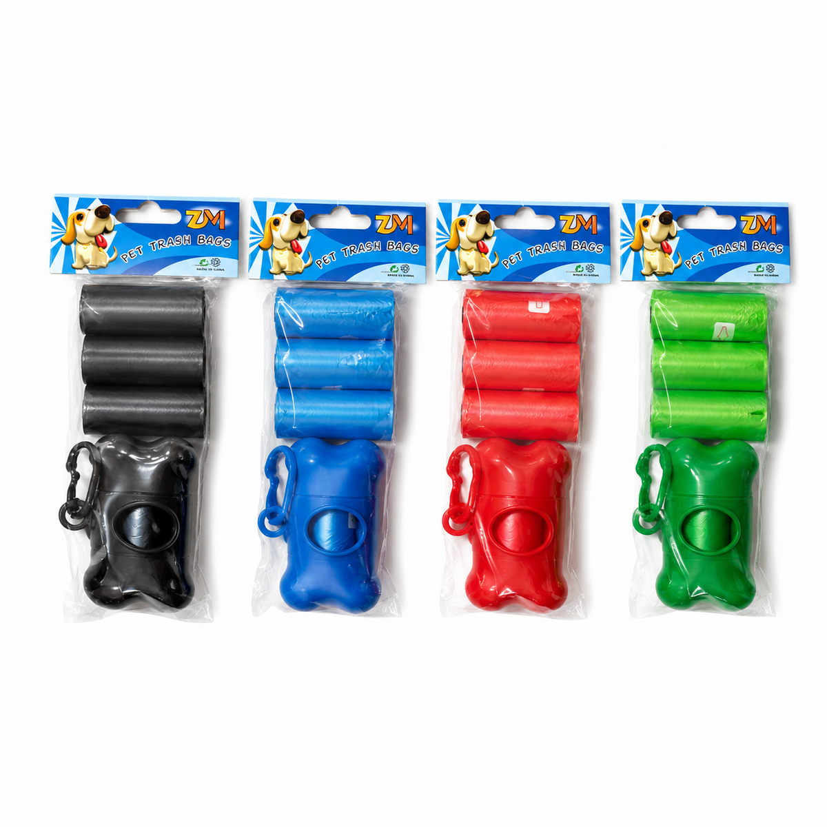 Llavero Dispensador + 4 Rollos Bolsitas Poop