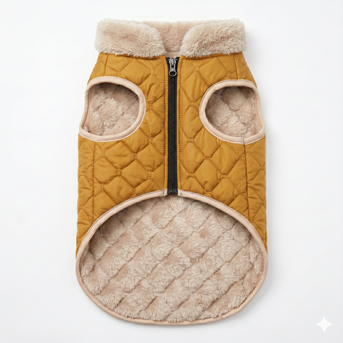 Ropa Invierno Abrigo Ideal Mostaza